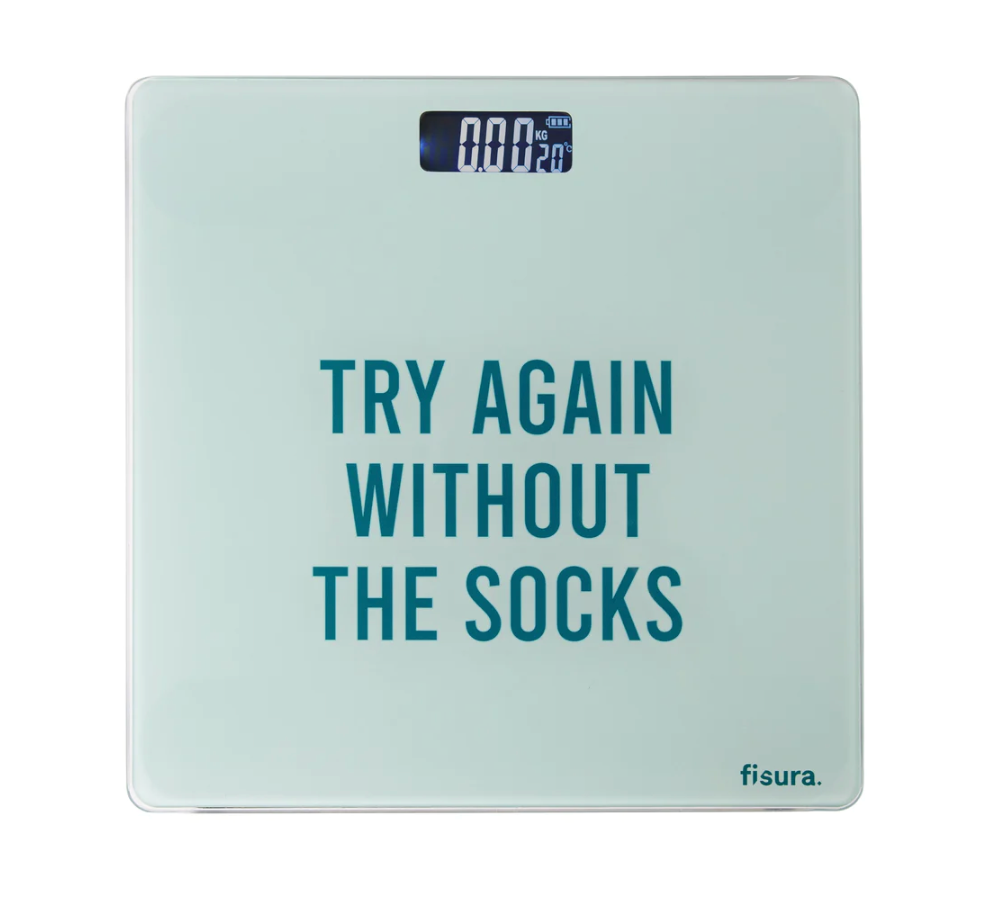 Báscula baño Try Again Whitout Shocks