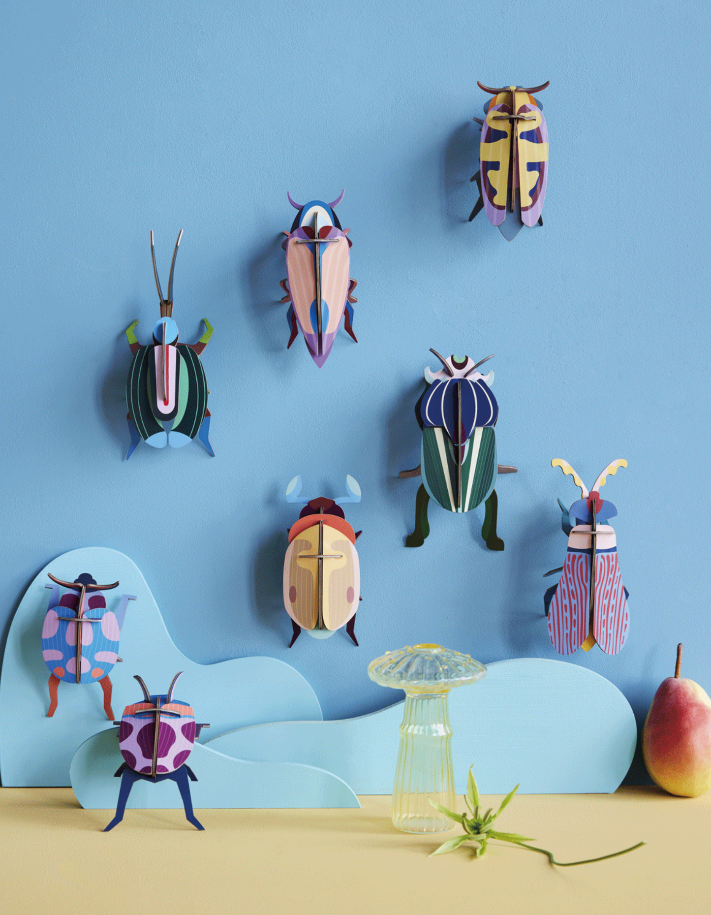 Escarabajo antenas Carton Puzle