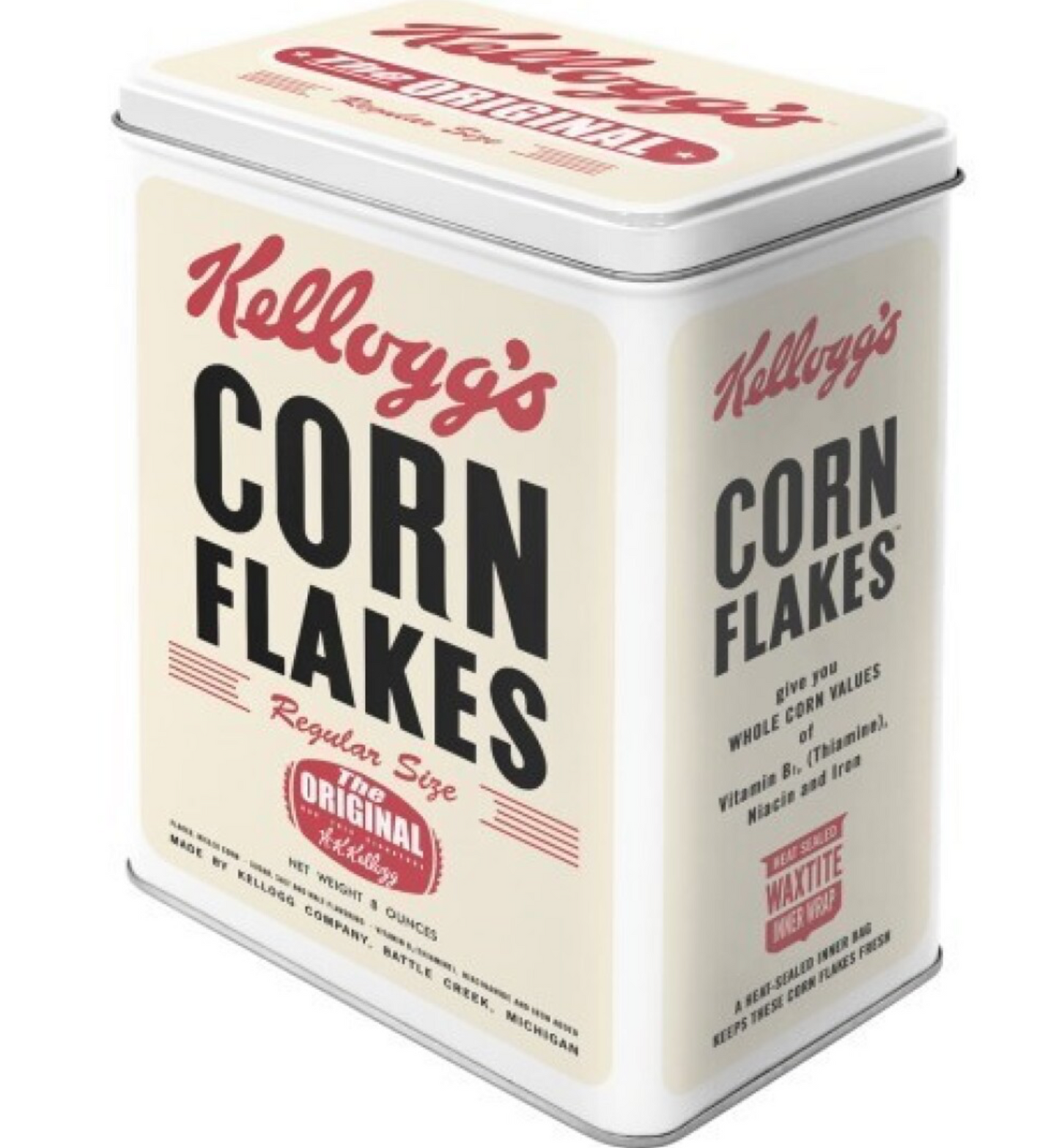Caja metal Kellogs pequeña