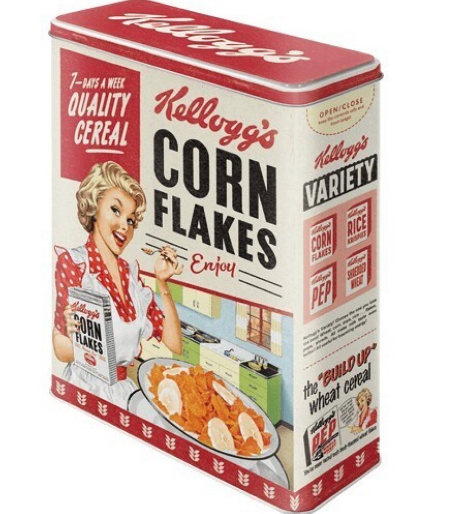 Caja metálica Kellogs