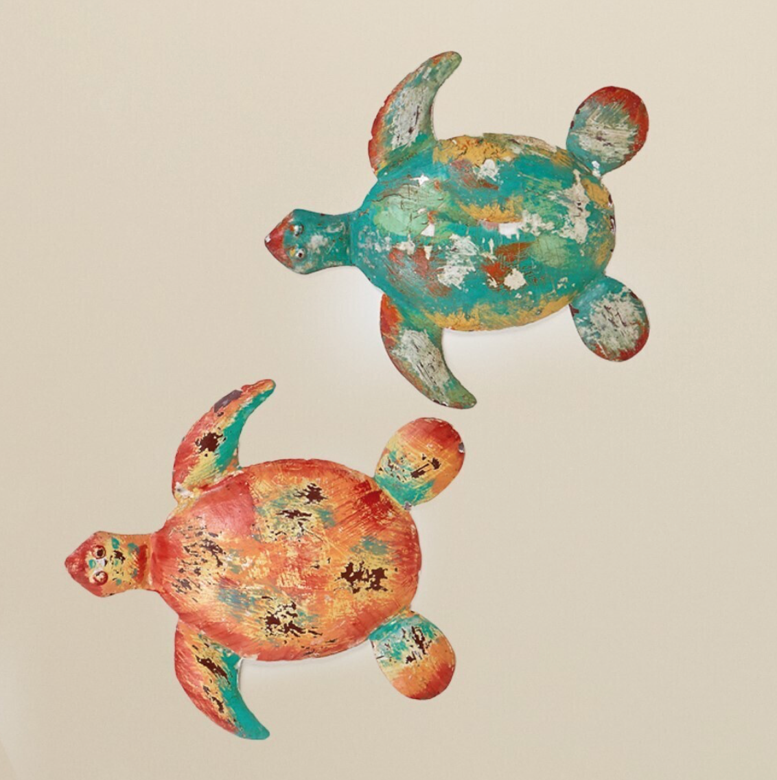 Tortuga metal grande