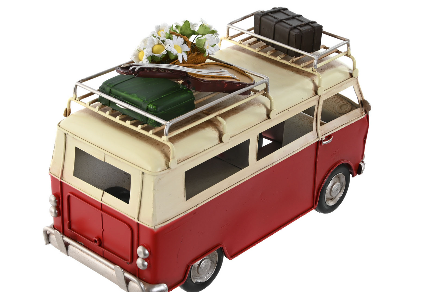 Furgoneta Volkswagen en verde o rojo