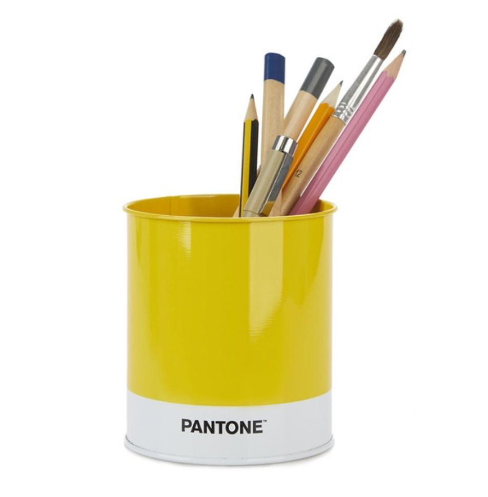 Portalapices pantone amarillo
