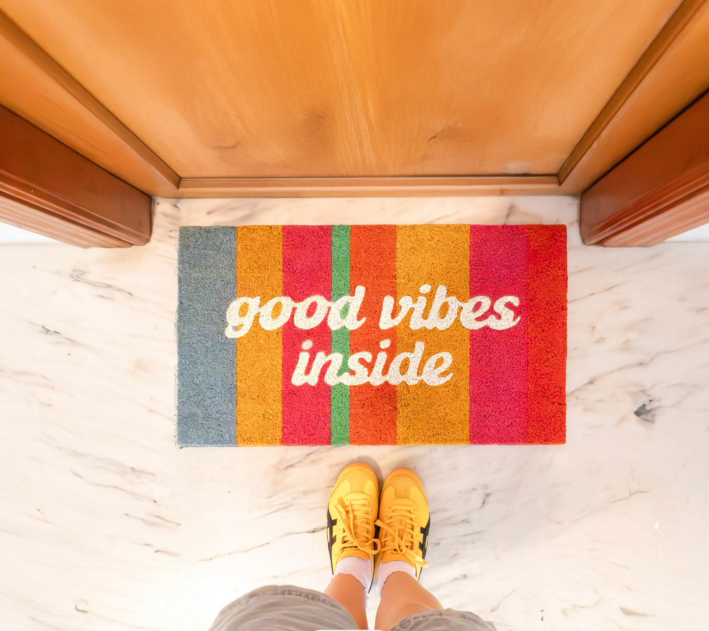 Felpudo Good Vibes Inside