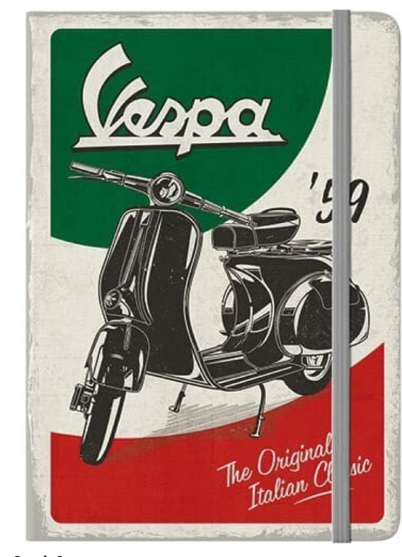 Cuaderno Vespa