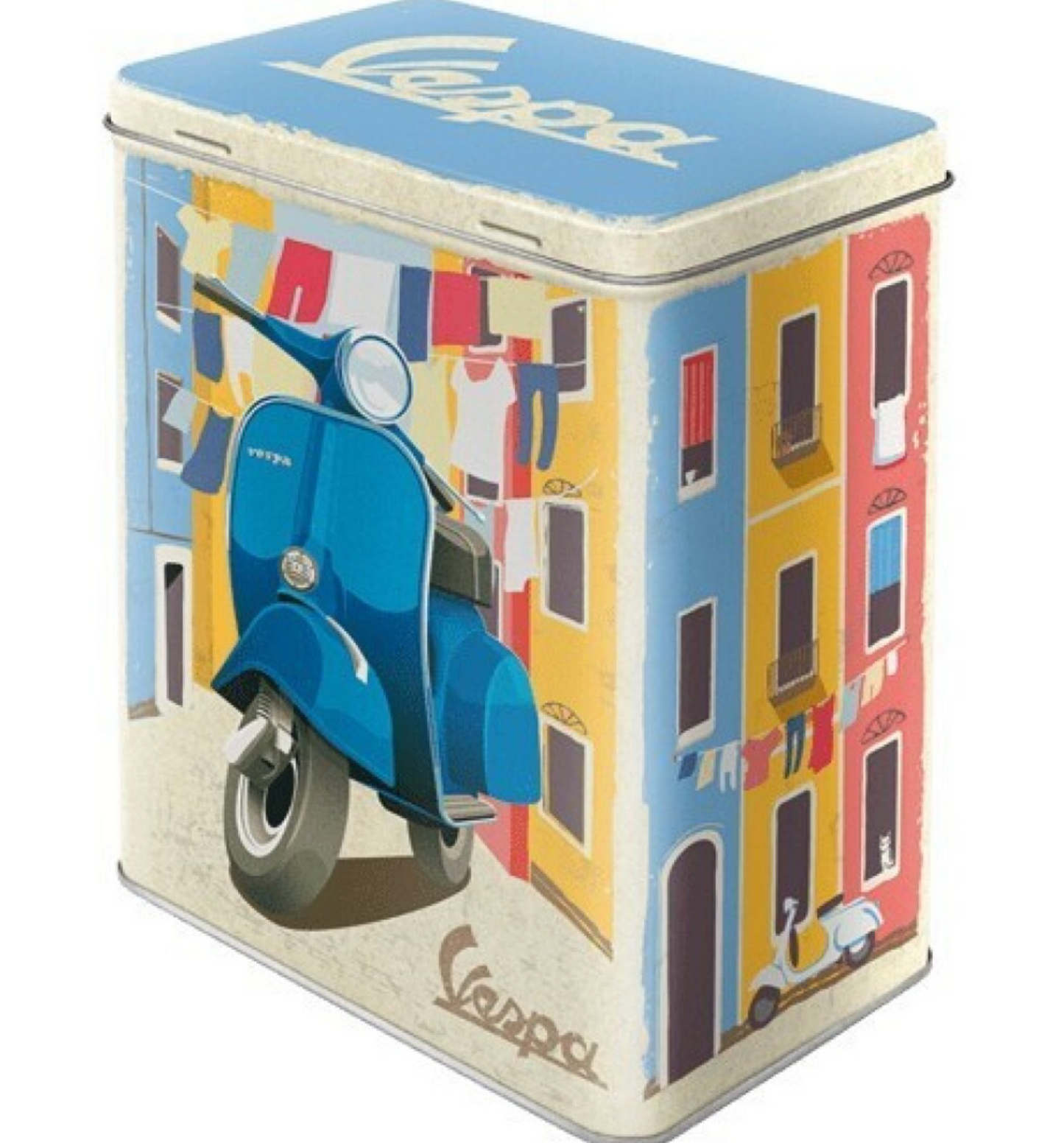 Caja metal vertical Vespa