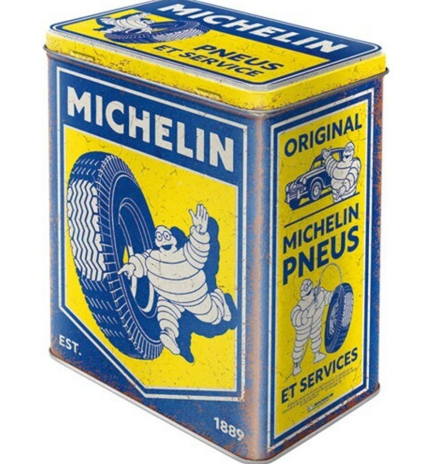 Caja metal vertical Michelin
