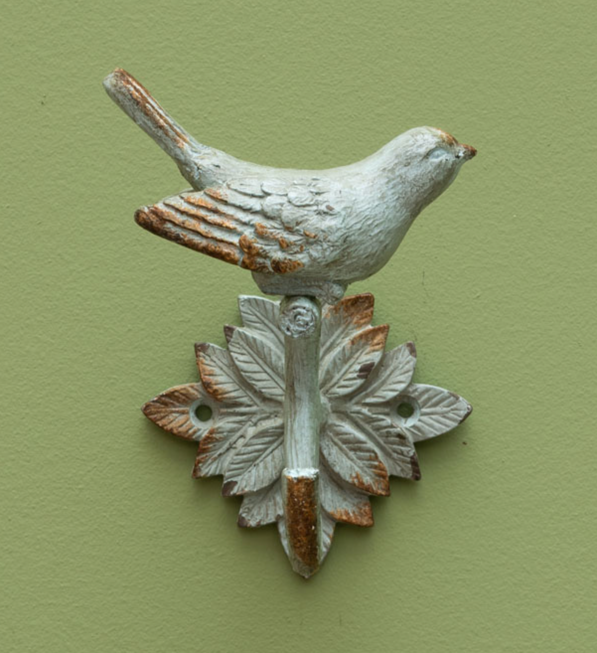 Colgador Pajaro verde