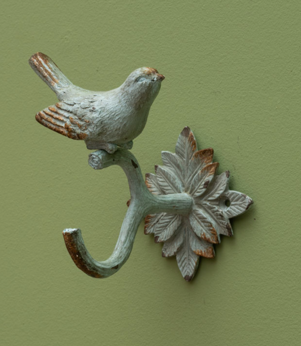 Colgador Pajaro verde