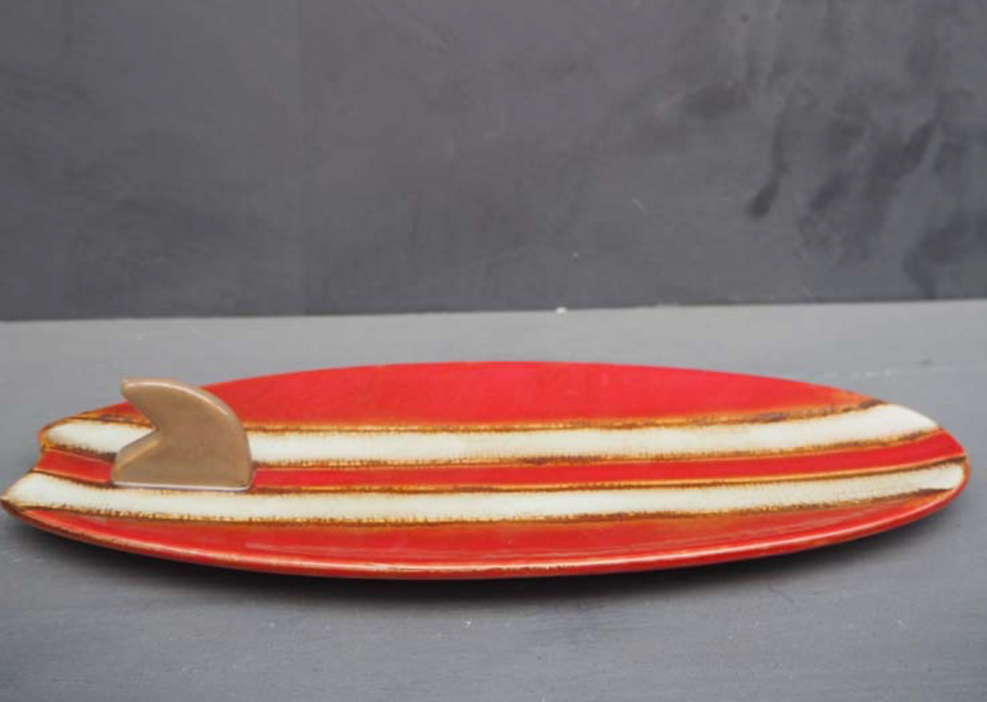 Vaciabolsillos Tabla Surf Roja