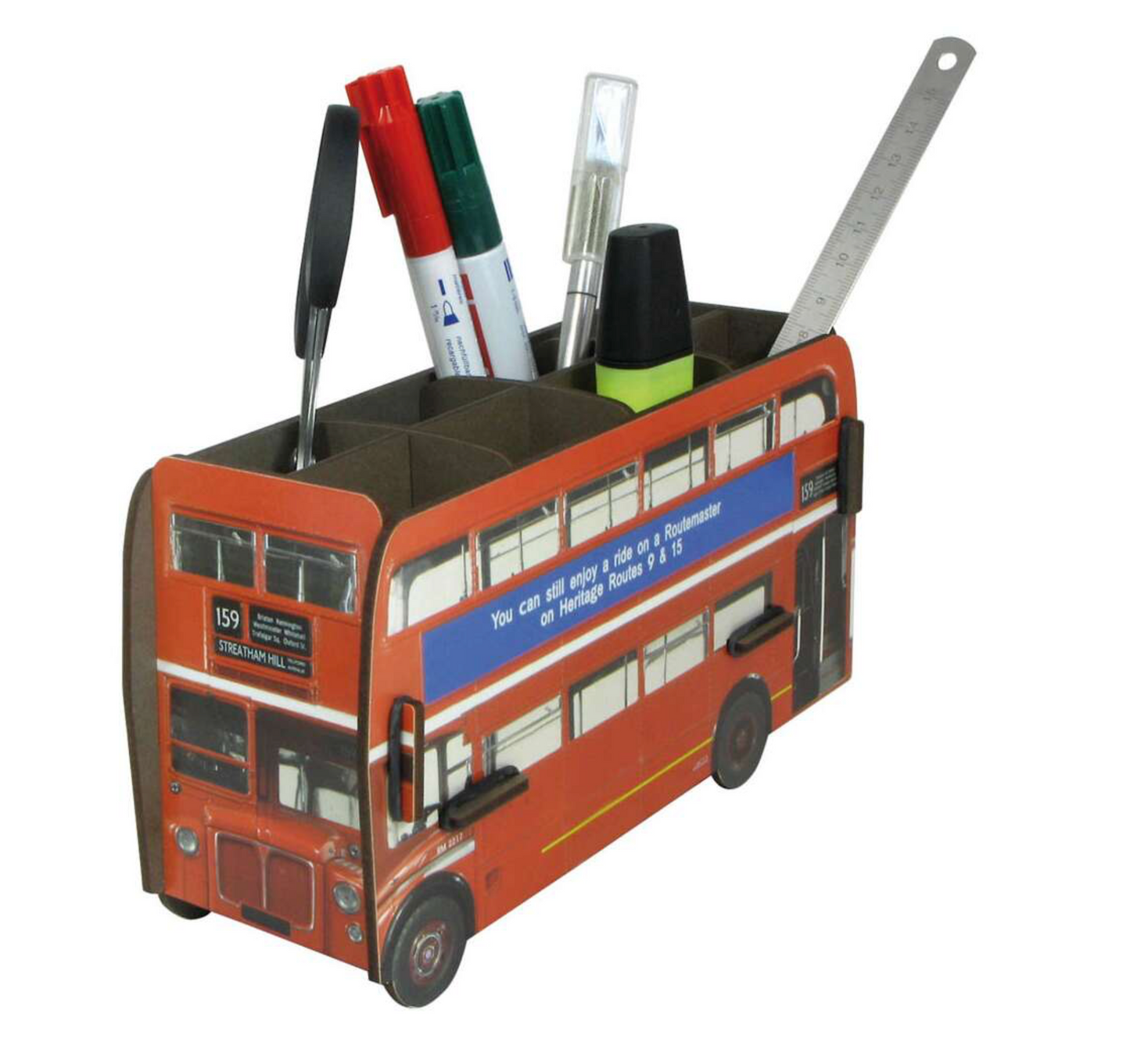 Portalapices autobus ingles