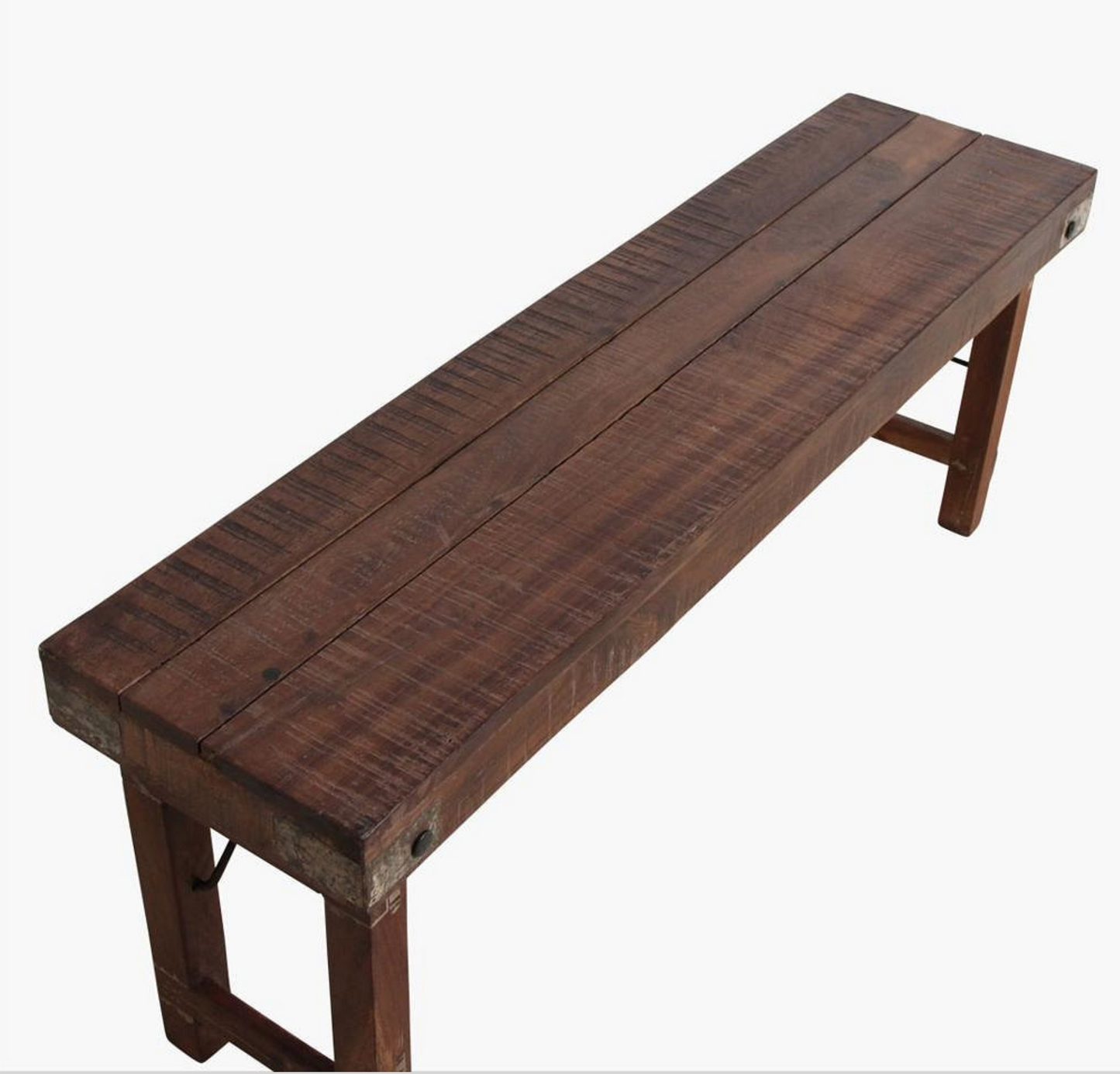 Banco madera patas plegables