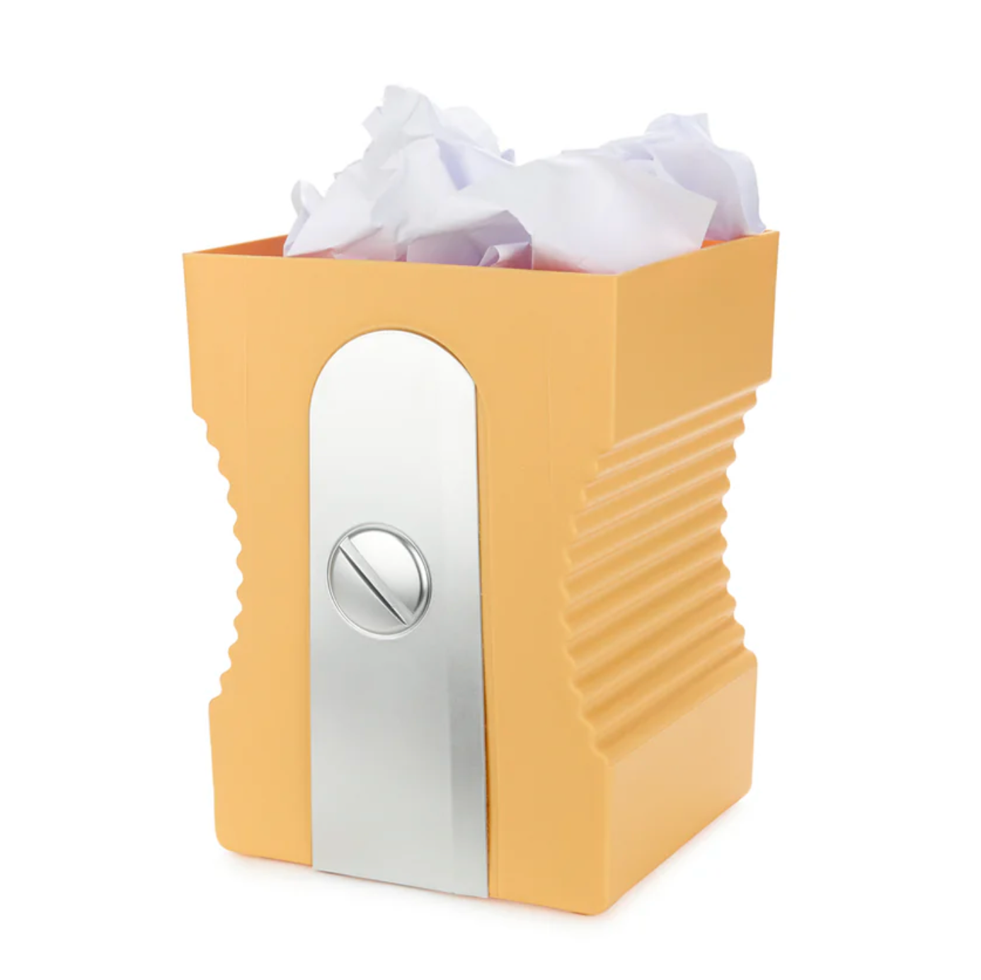 Papelera sacapuntas naranja