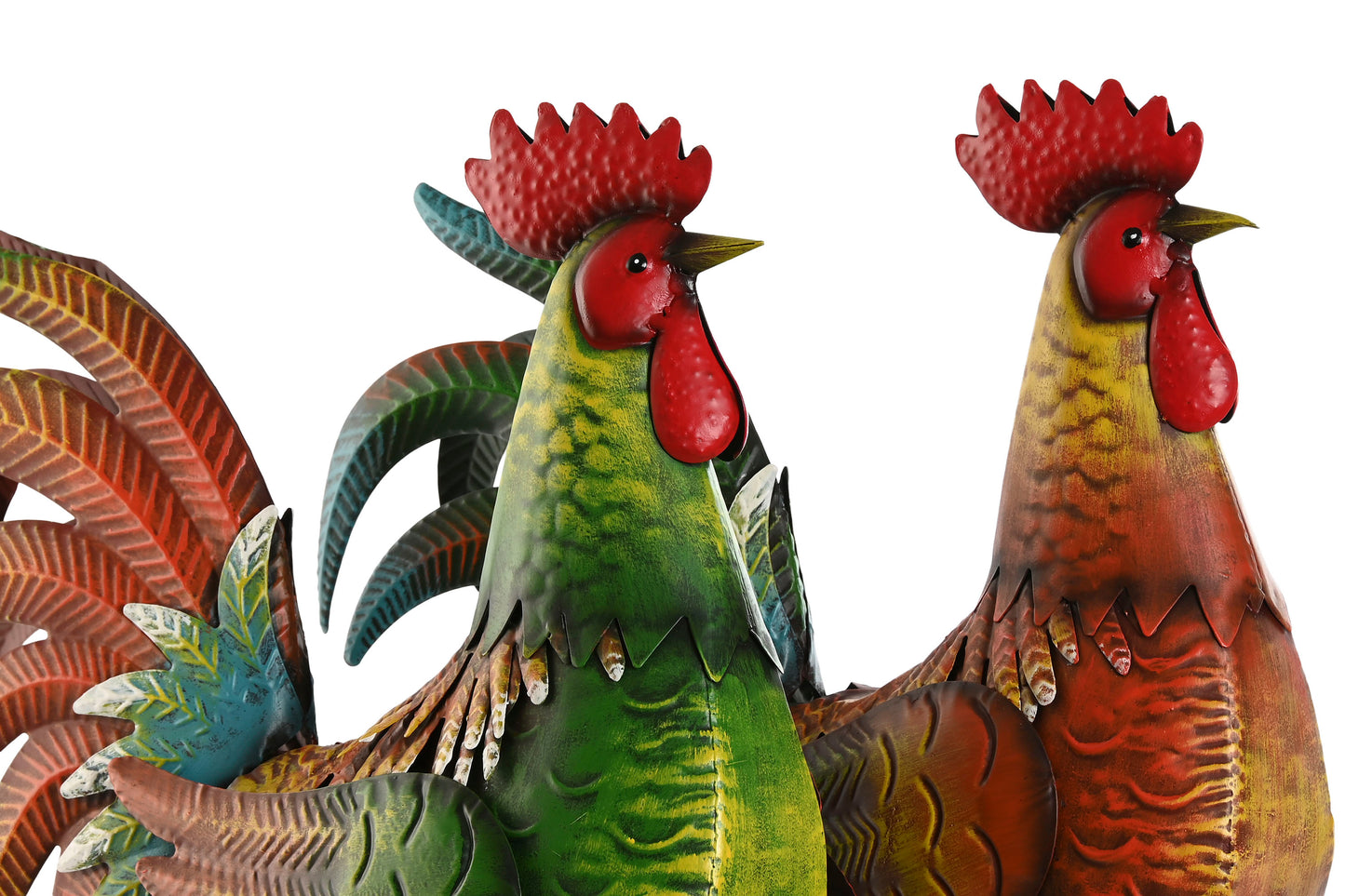Gallo de metal pequeño
