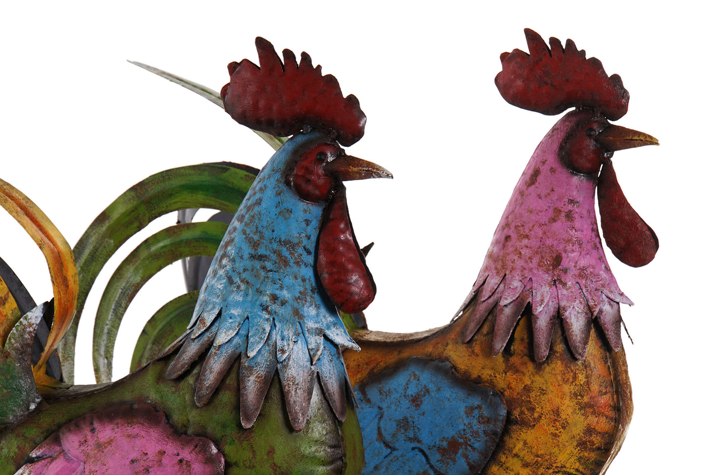 Gallo de metal grande