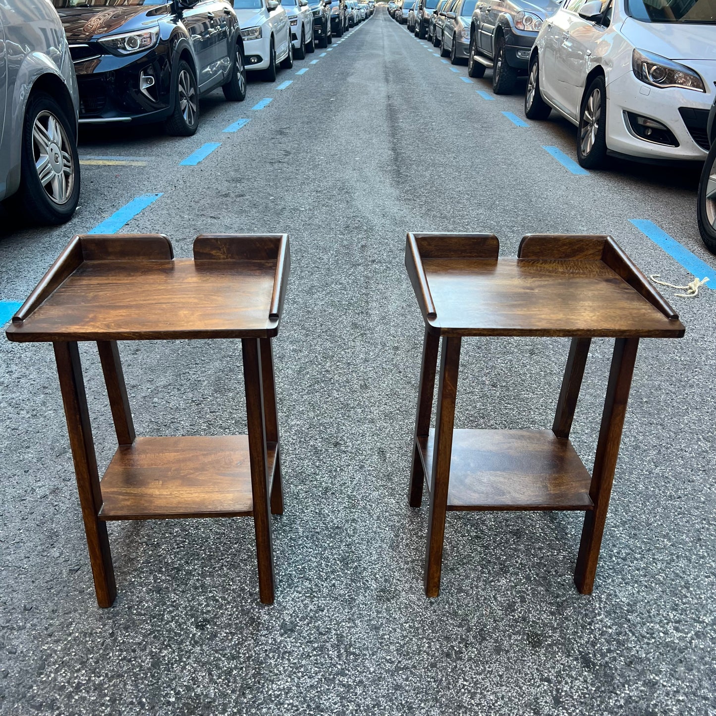 Mesilla noche madera