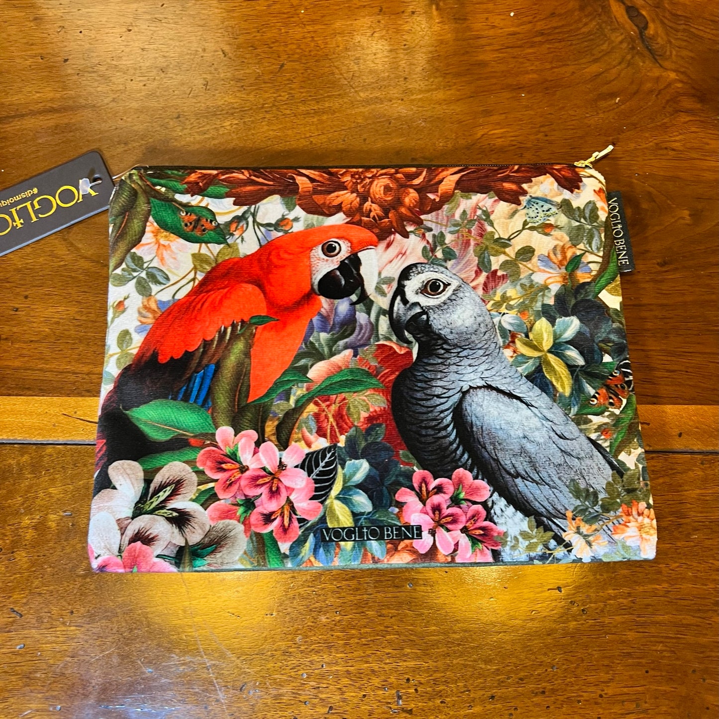 Bolso Mano Periquitos