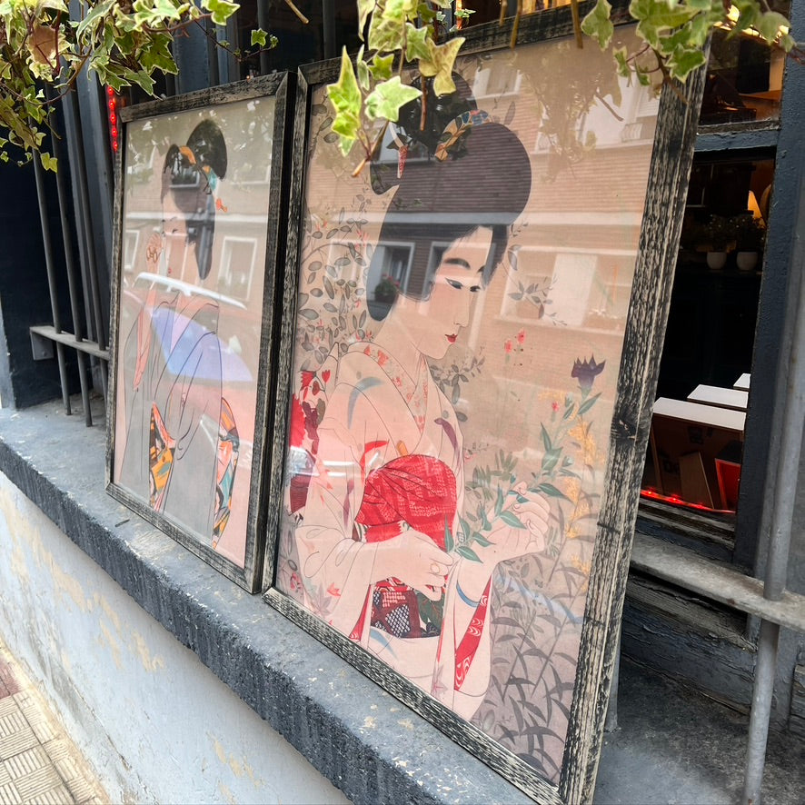 Cuadro Geisha Japonesa 1