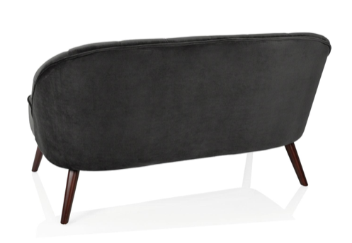 Sofa terciopelo gris