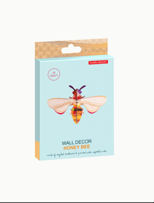 Figura Abeja Carton Puzle