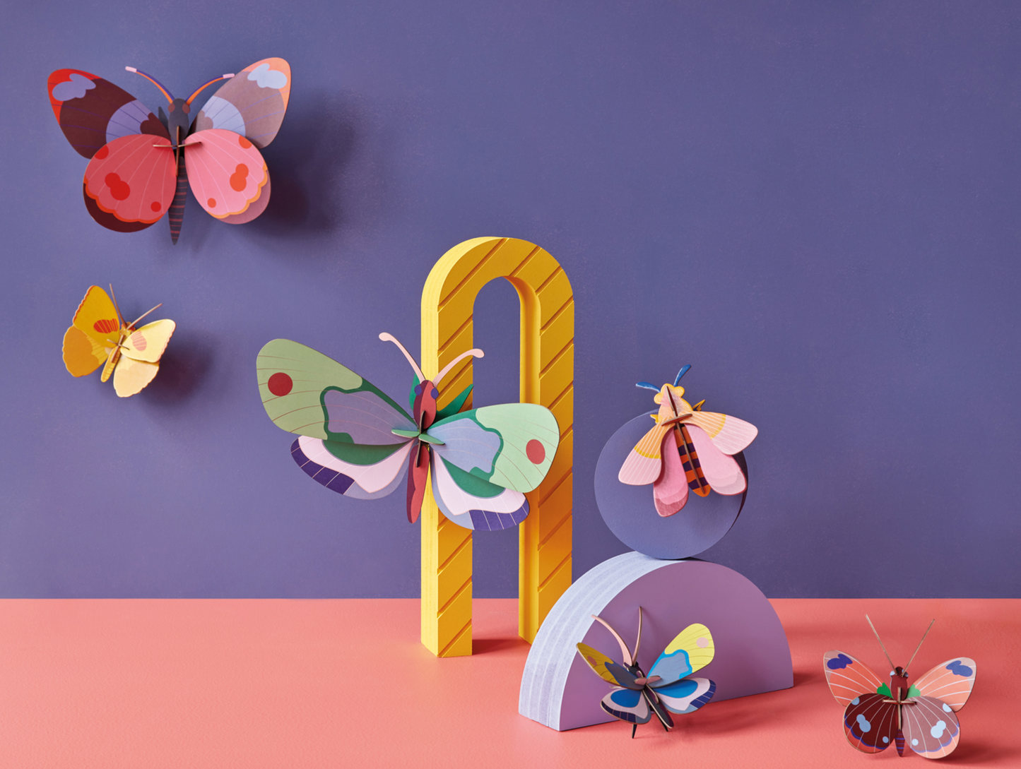 Figura Mariposa Mint Carton Puzle