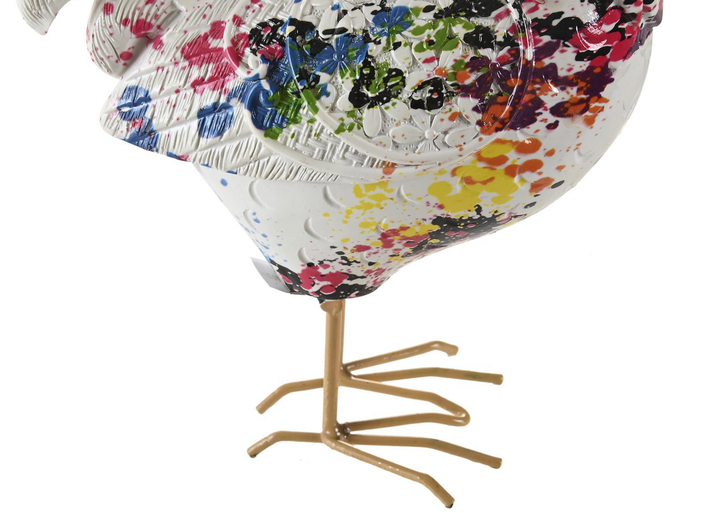 Gallo multicolor pequeño
