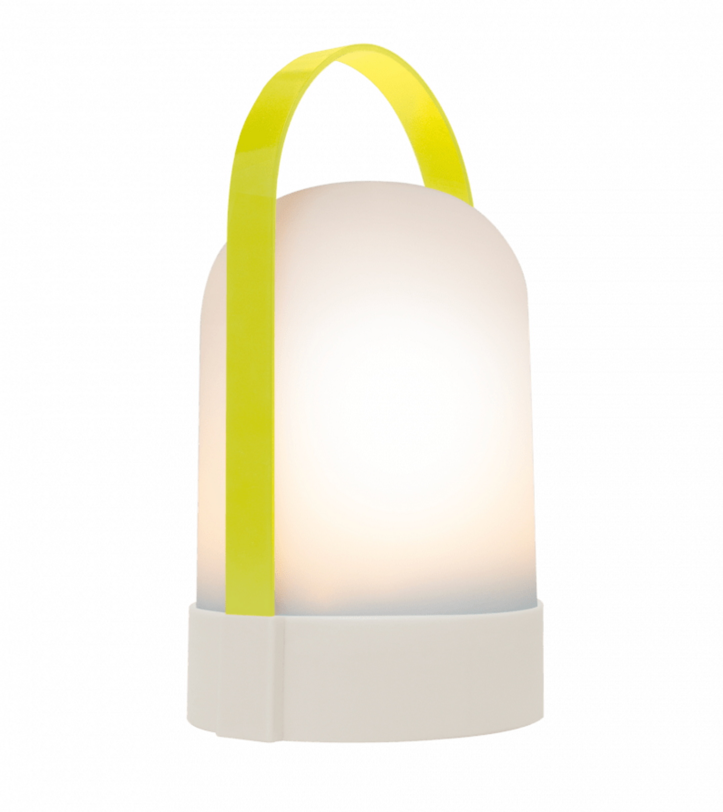 Lampara inalambrica asa verde limon