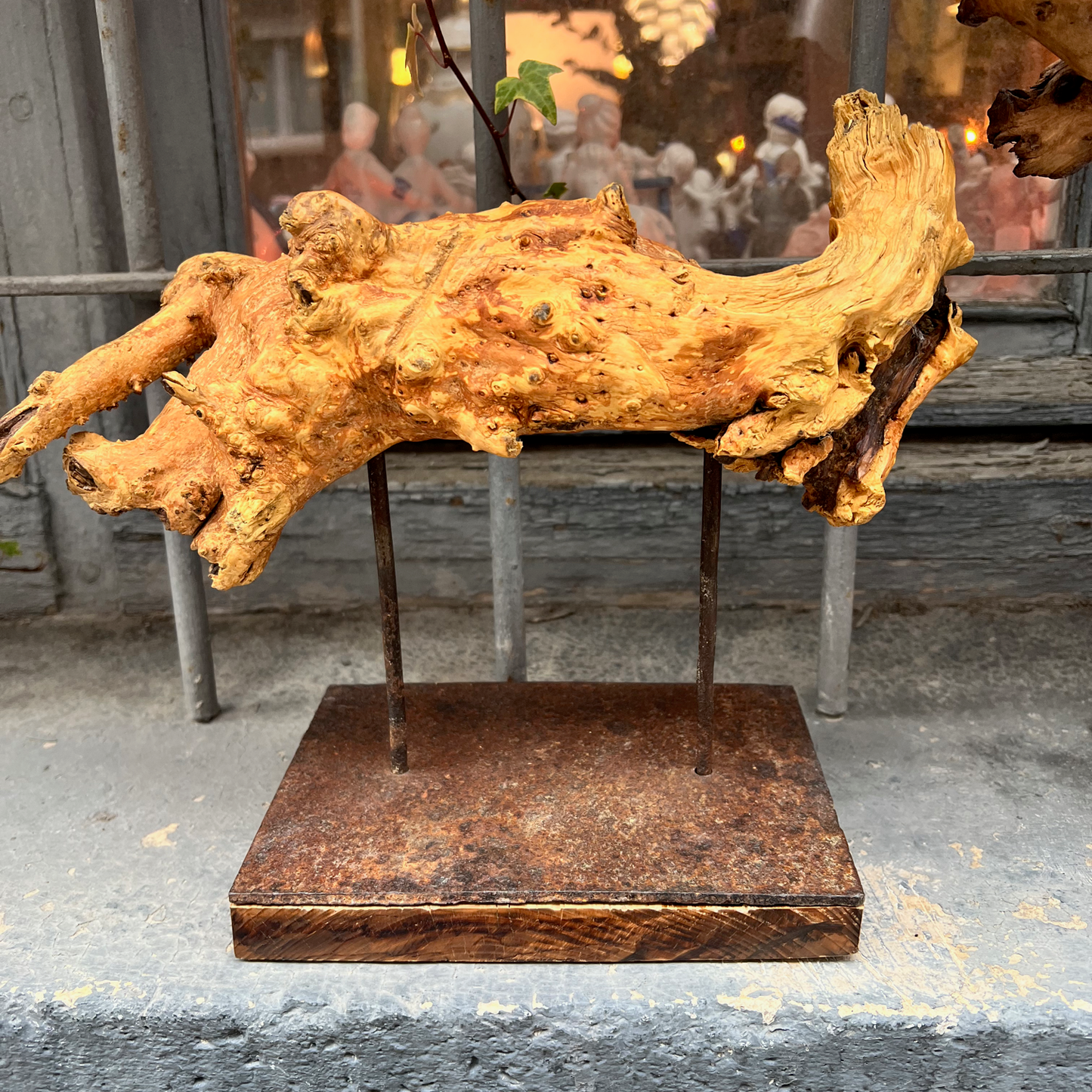 Escutura madera de boj