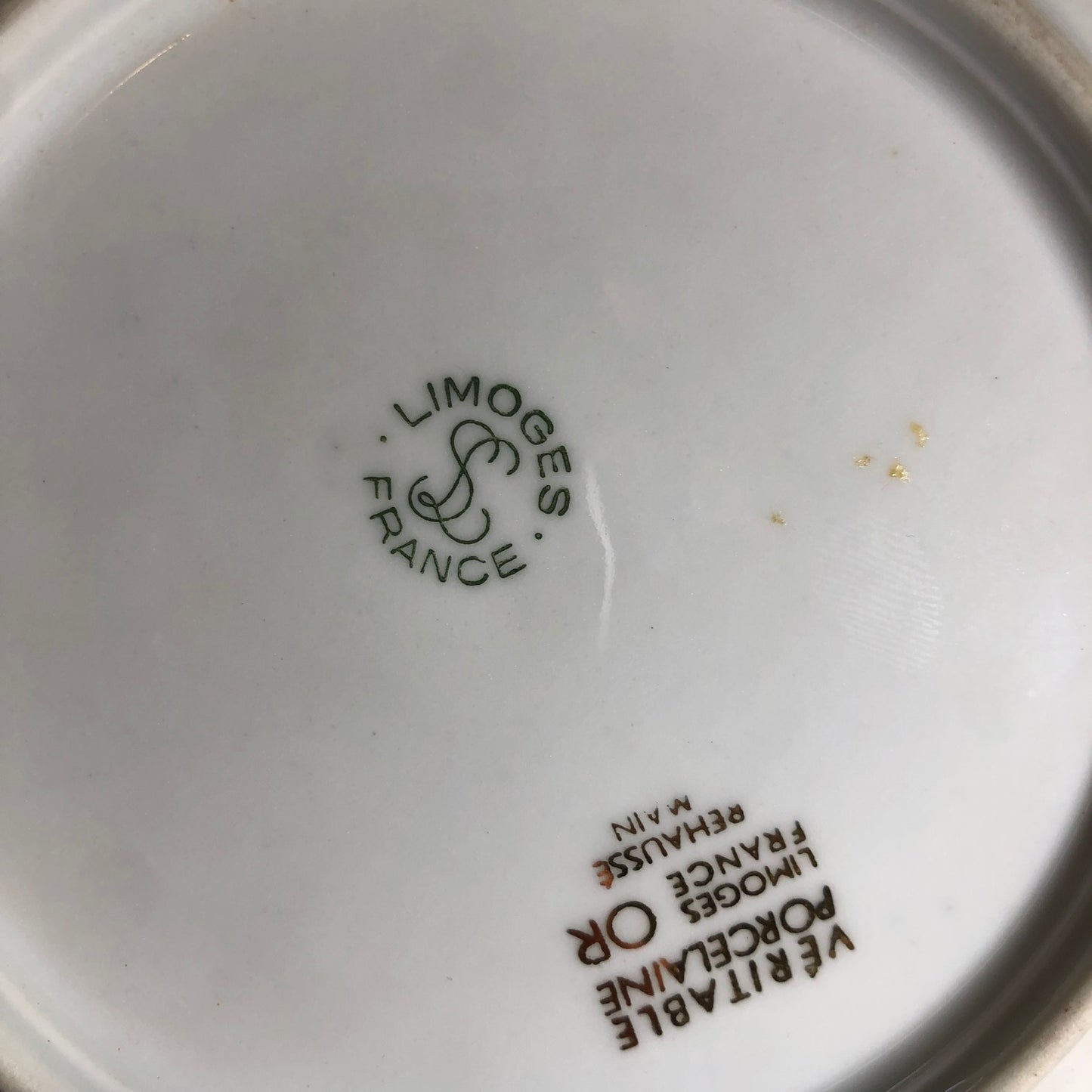 Pareja platos decorativos Limoges