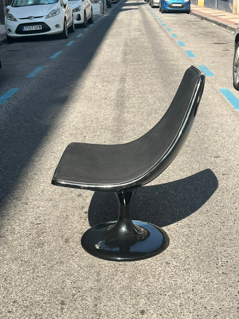 Butaca negra años 70
