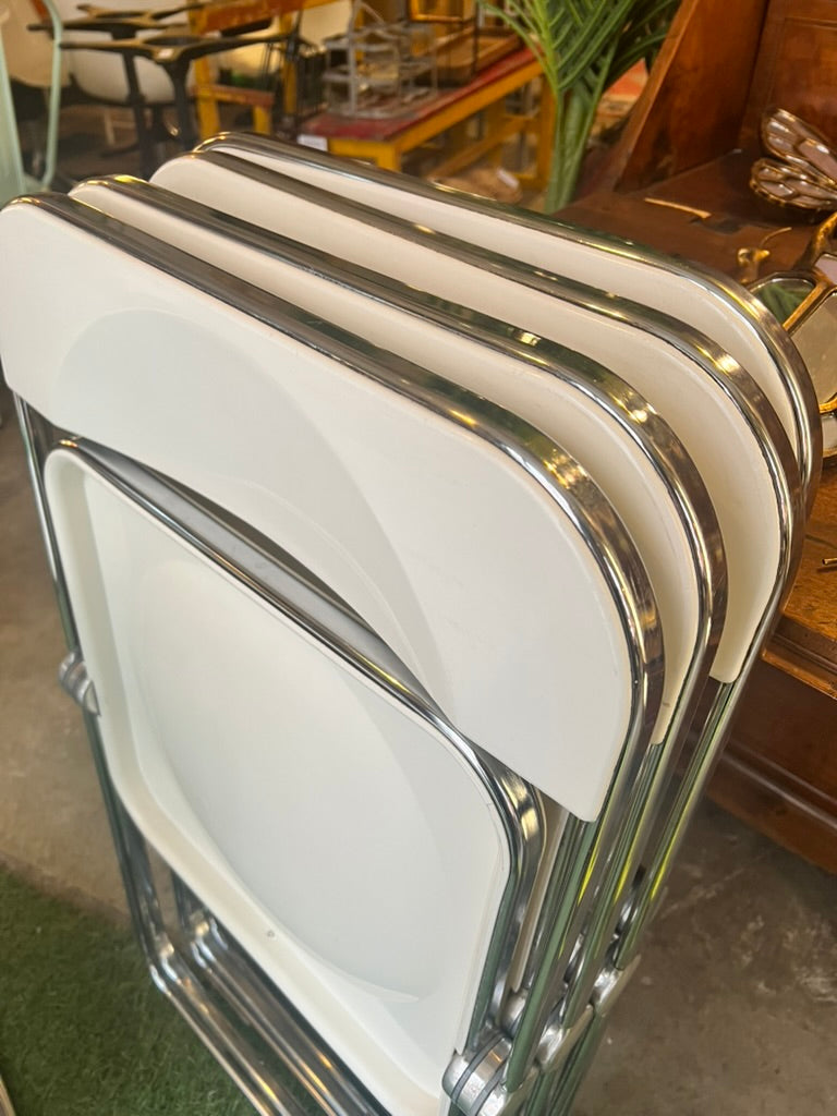 Silla plegable Plia Blanca