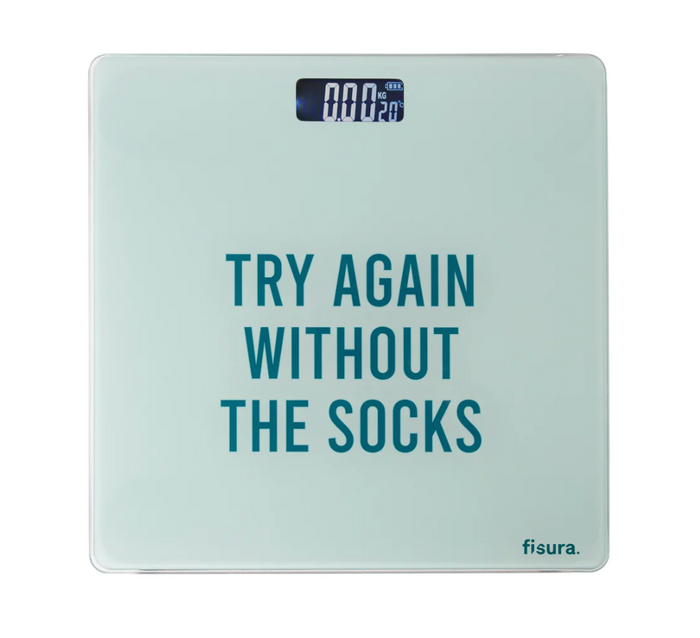 Báscula baño Try Again Whitout Shocks