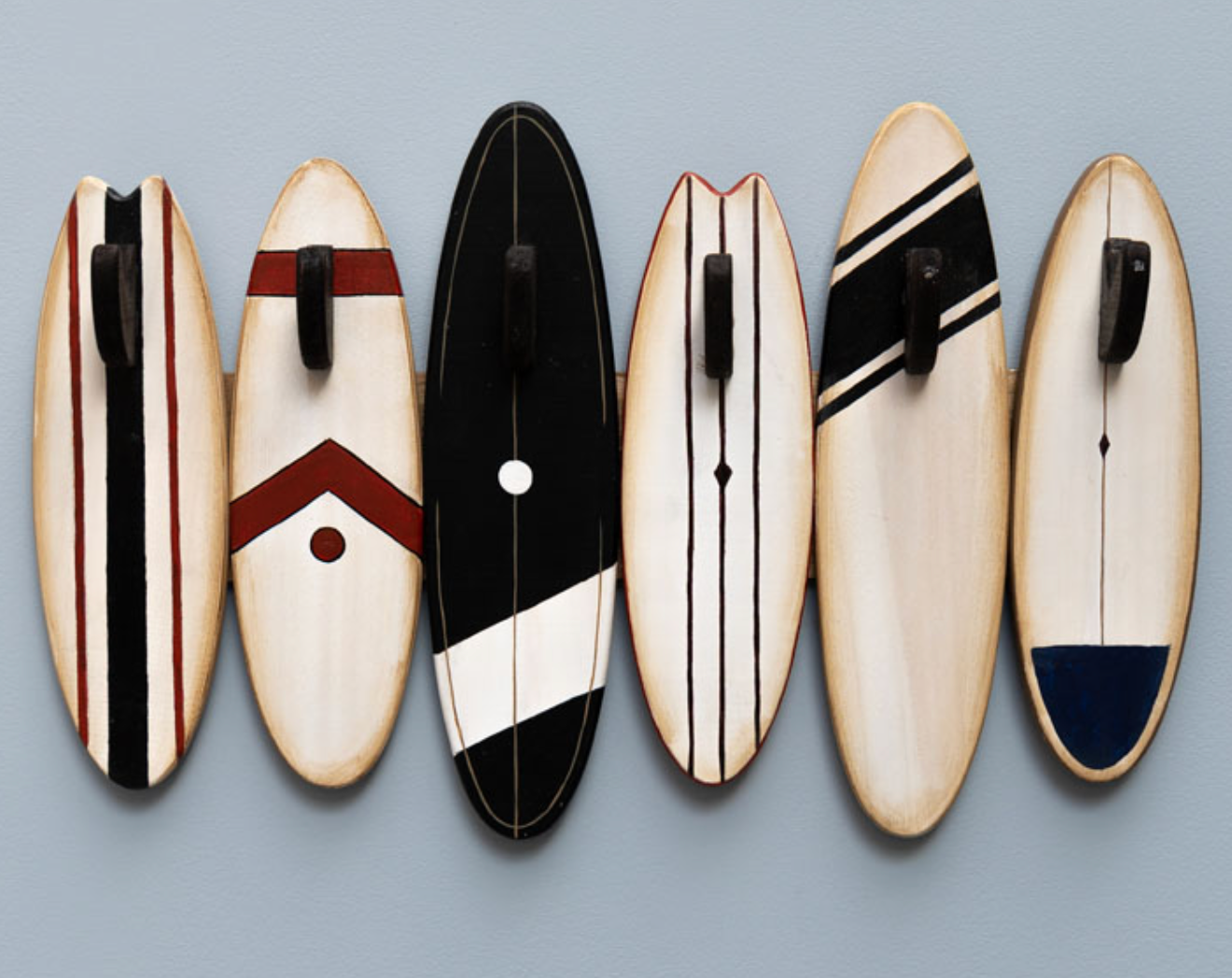 Perchero surf 6 ganchos