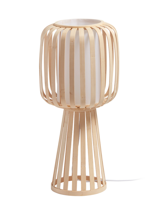 Lampara de Bambu natural pequeña