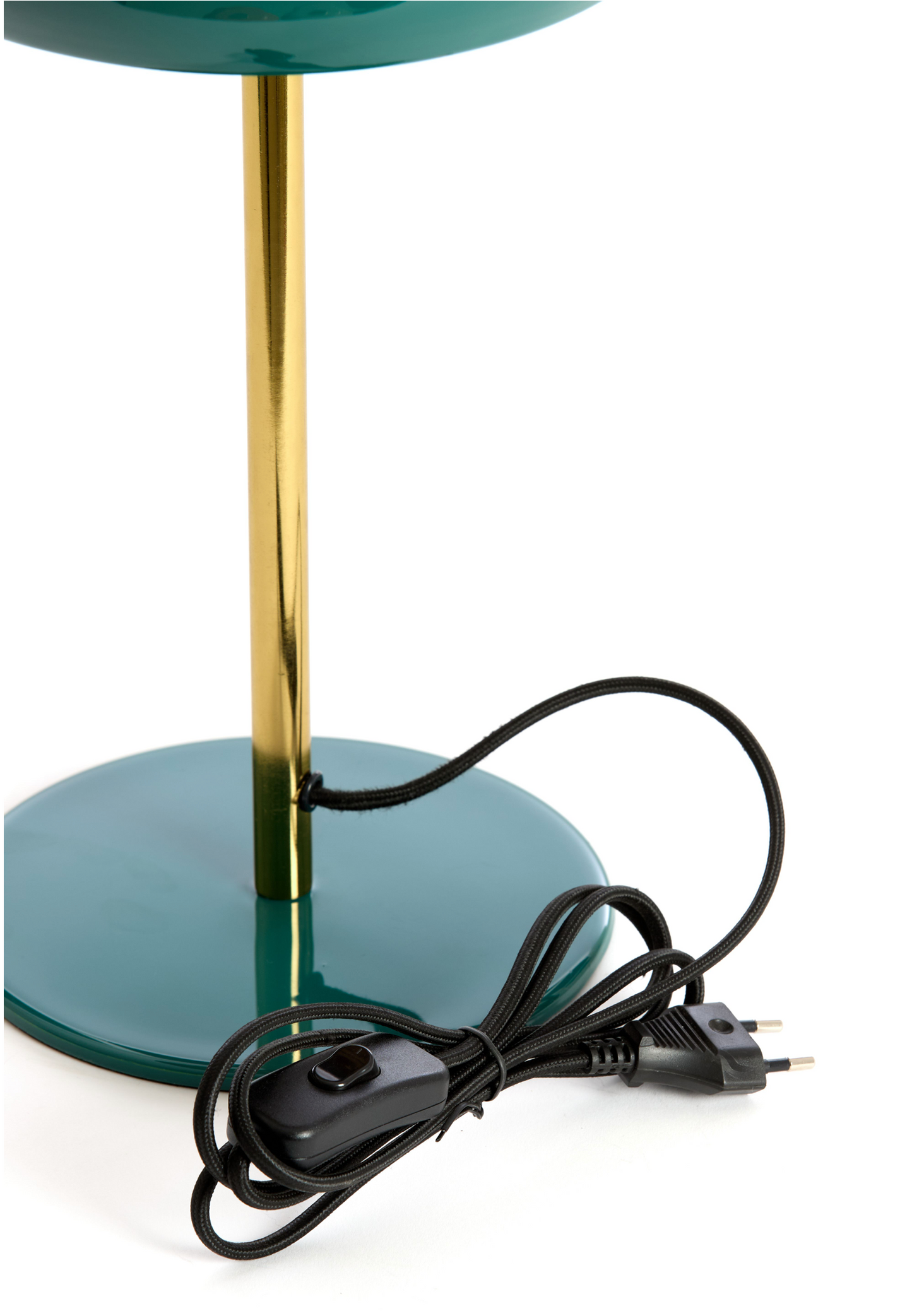 Lampara verde y dorado XL