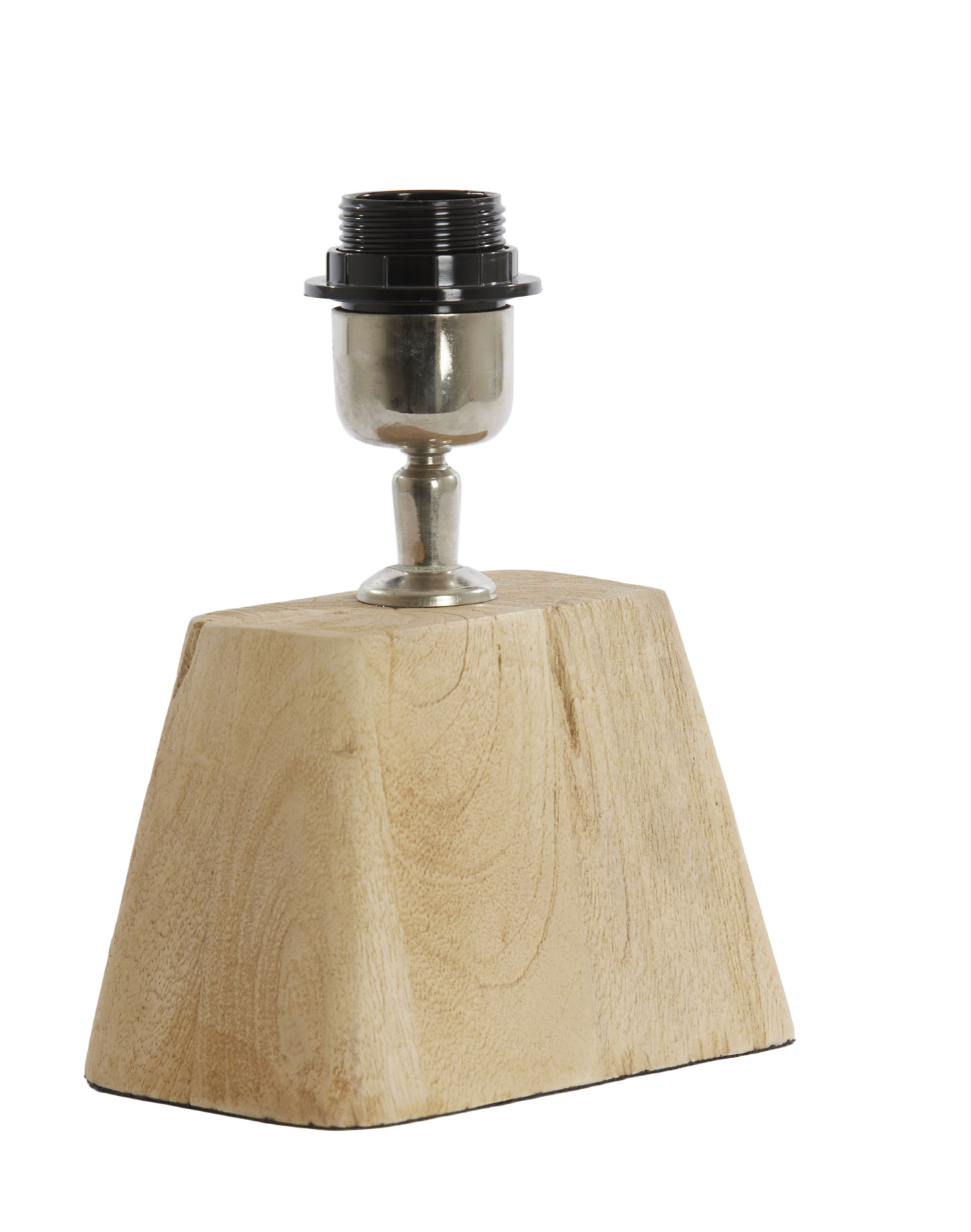 Lampara sin tulipa madera