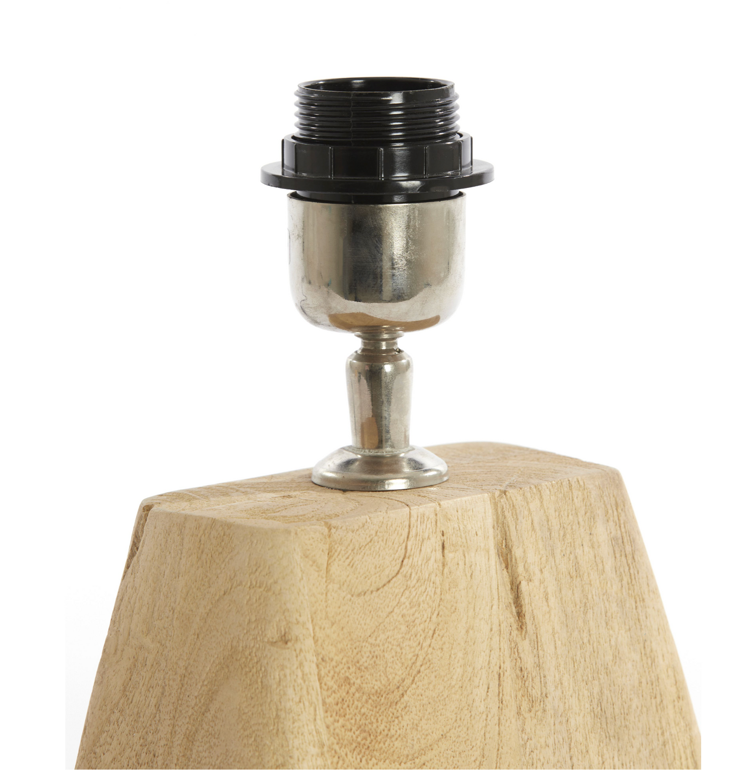 Lampara sin tulipa madera