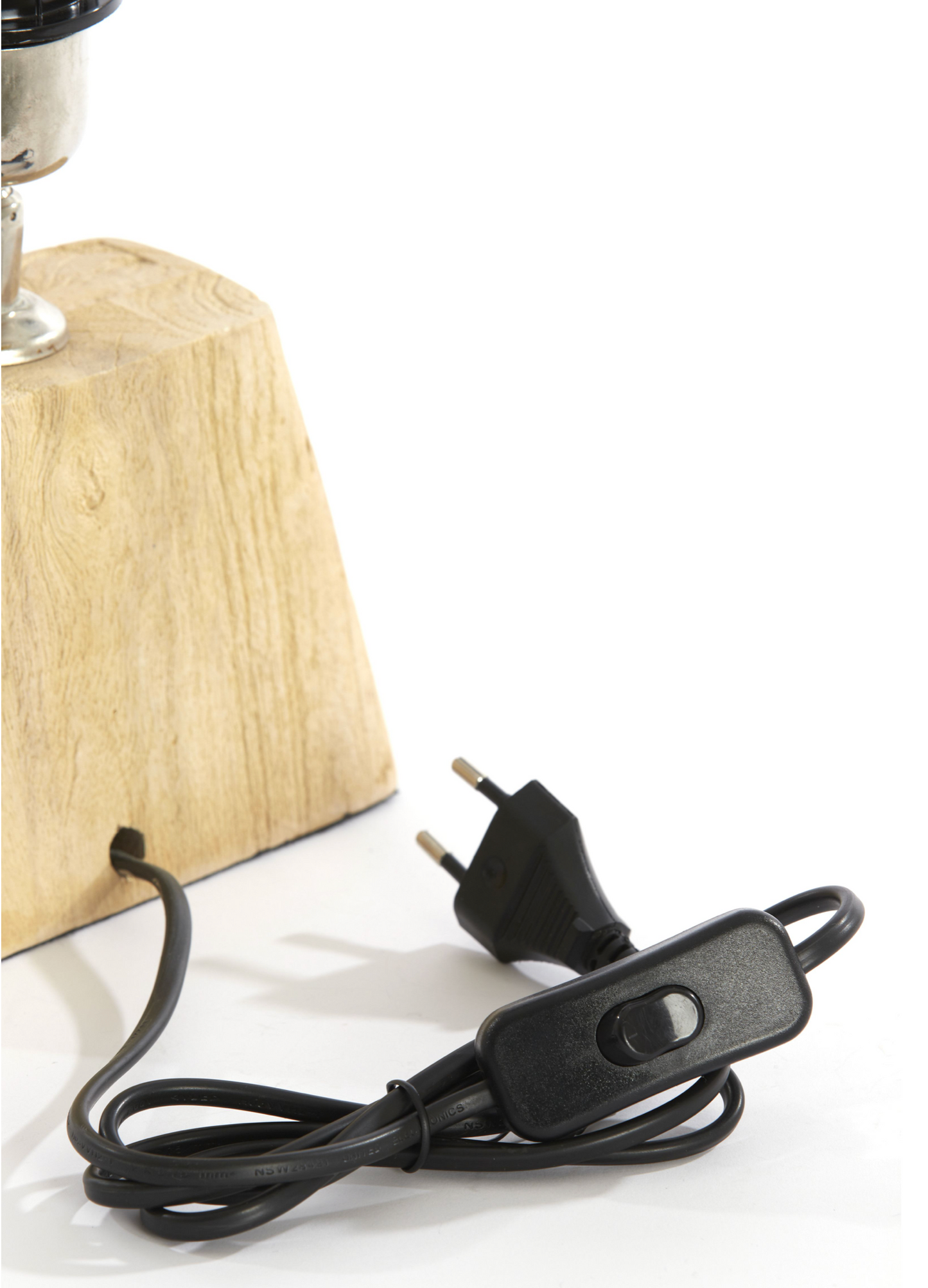 Lampara sin tulipa madera