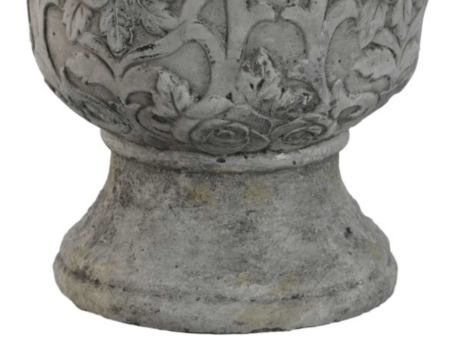 Macetero cemento envejecido