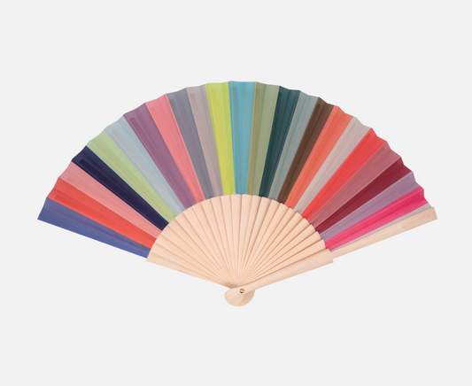 Abanico rayas verticales