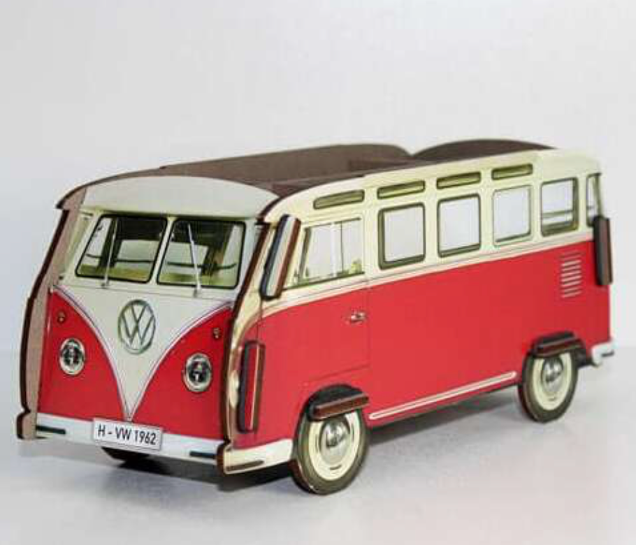 Portalapices VW Rojo