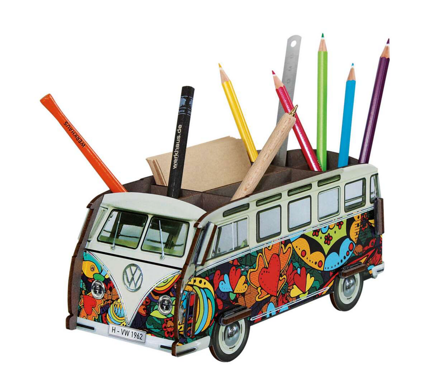 Portalapices VW corazones