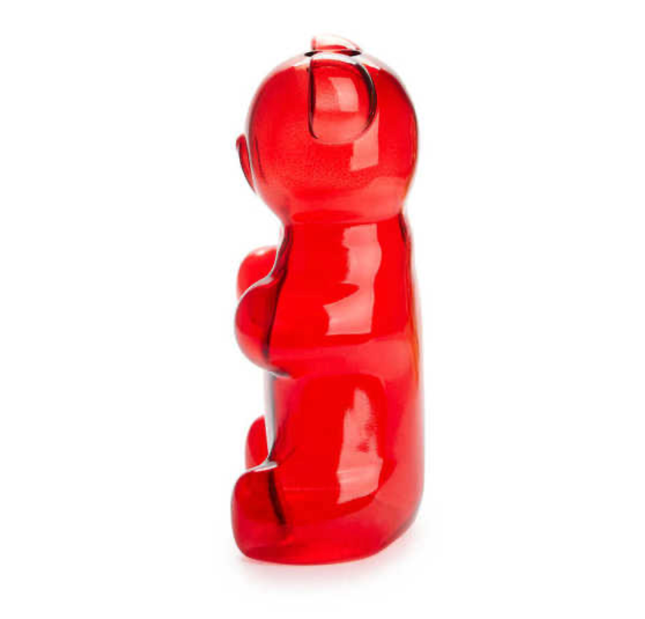 Florero Oso Gominola Rojo