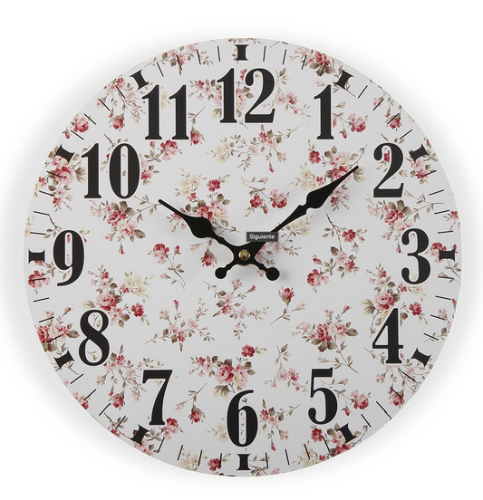 Rejoj madera con flores