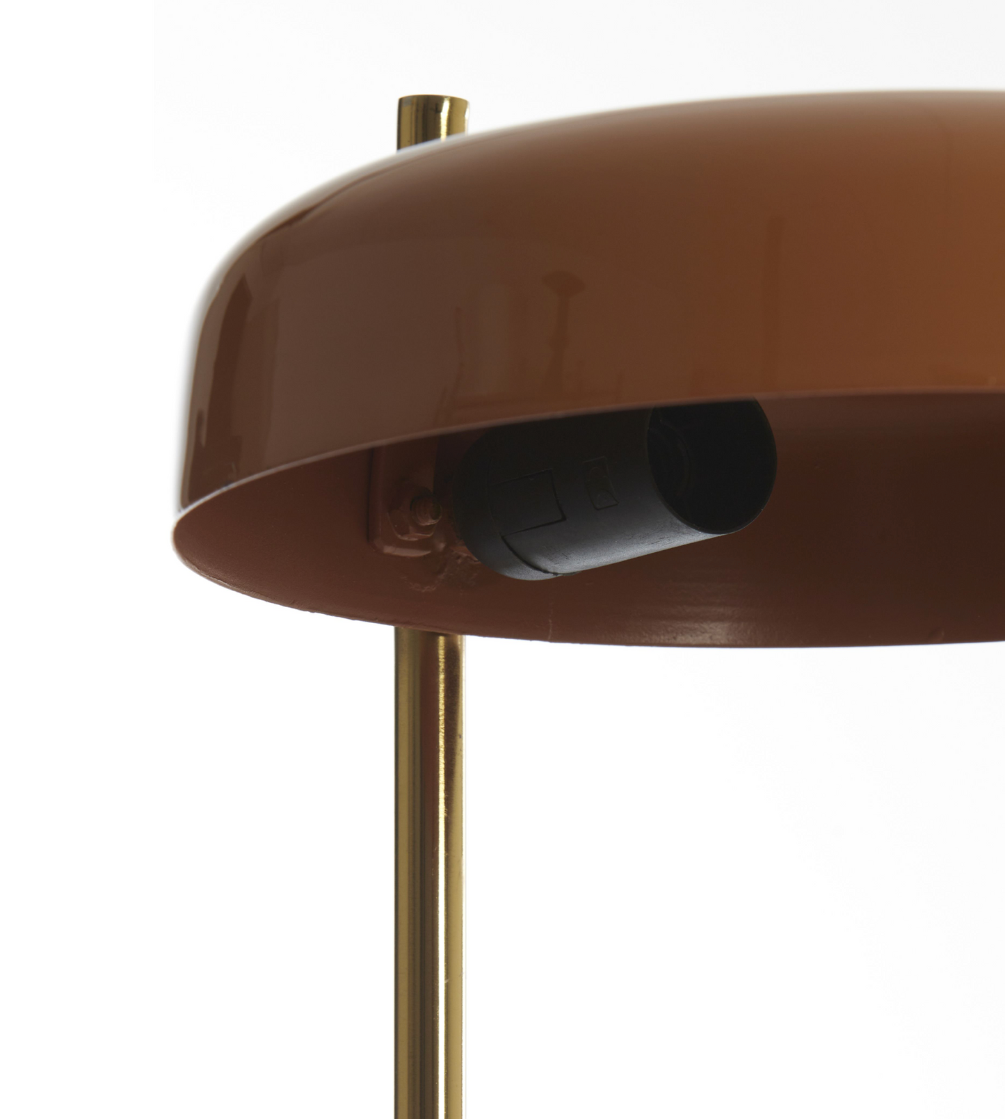 Lampara sombrero naranja