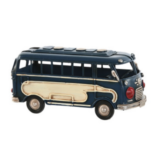 Autobus Metal Azul