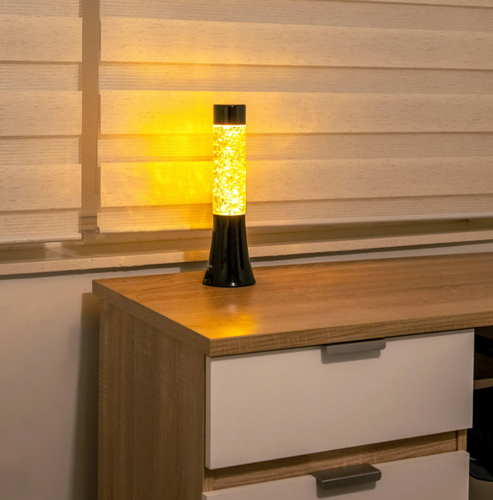 Lámpara lava de estrellas