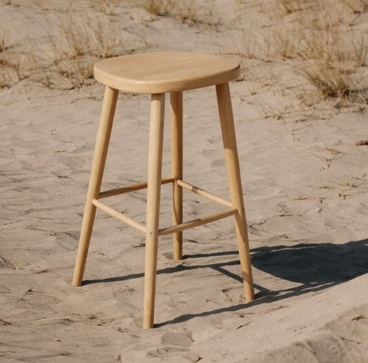 Taburete madera maciza