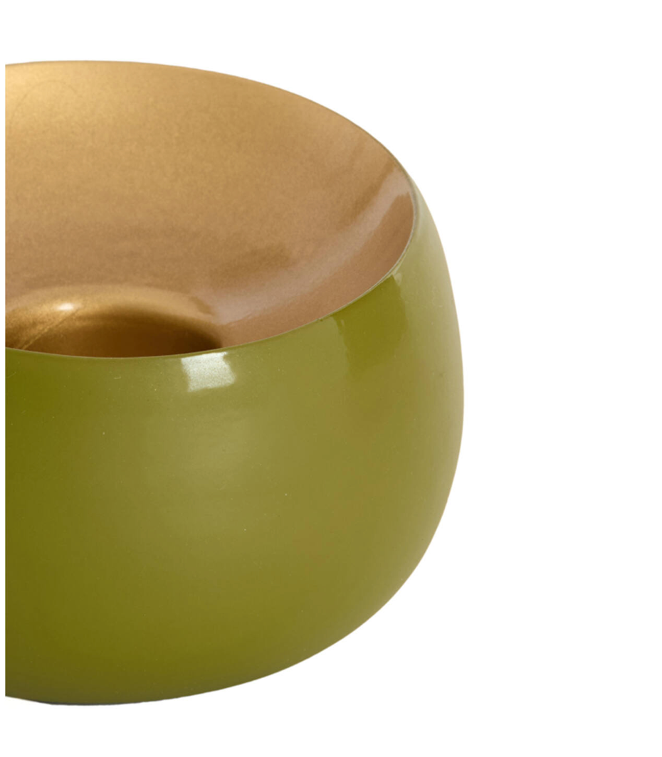 Porta Velas Verde