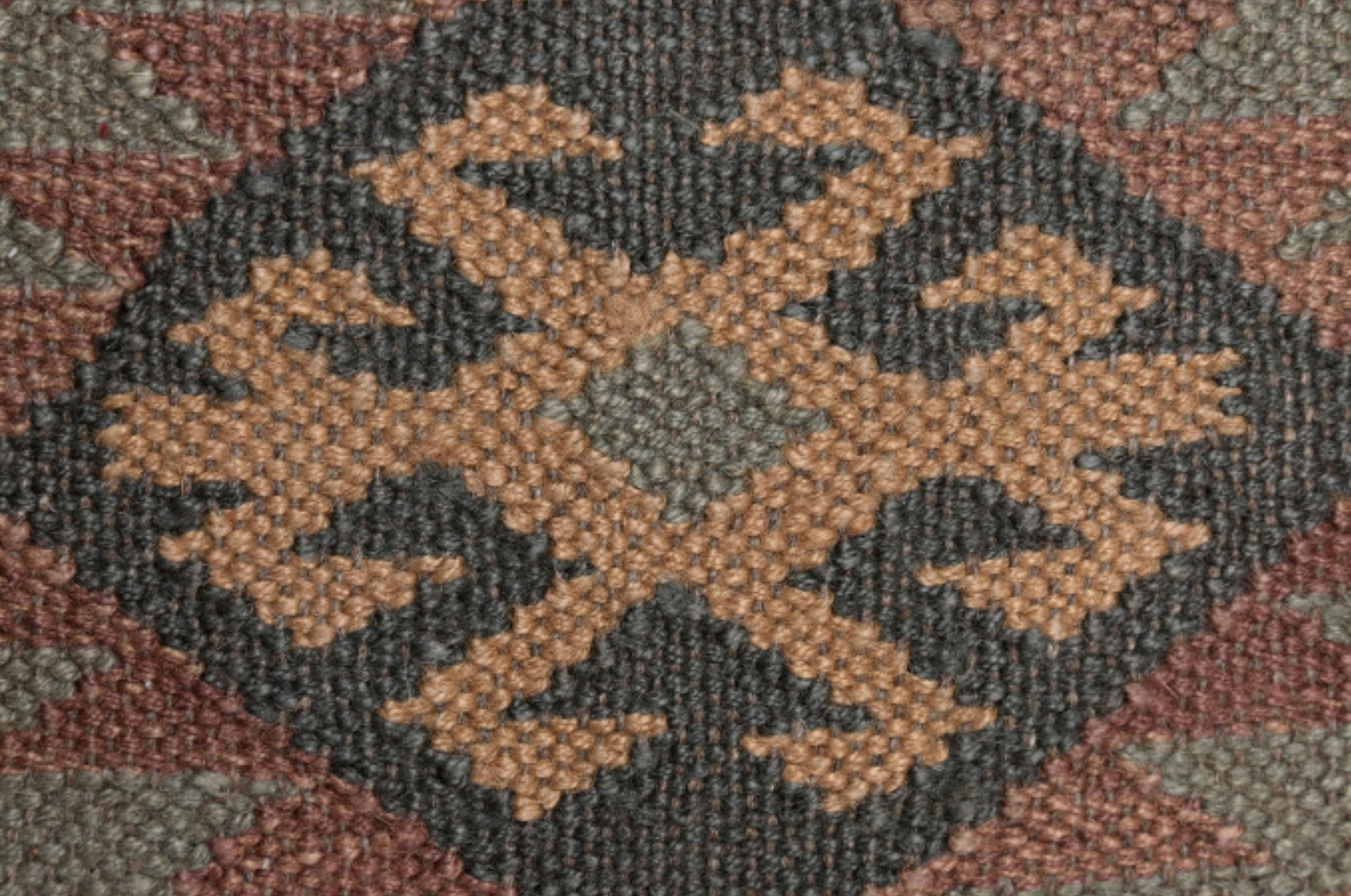 Cojin lana yute rectangular